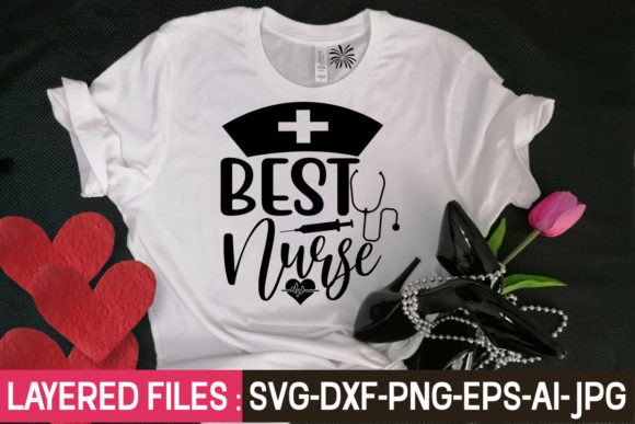 Best Nurse Svg Cut File for Graphics and T-Shirt Designs