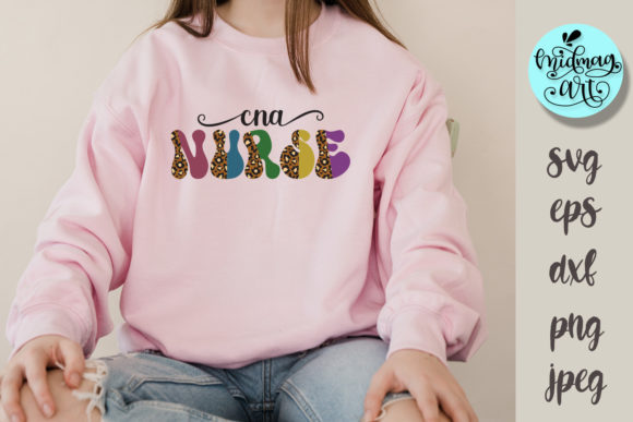 Cna Nurse Svg for T-Shirt Designs