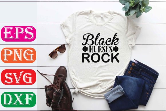 Nurse SVG Design. Black Nurses Rock