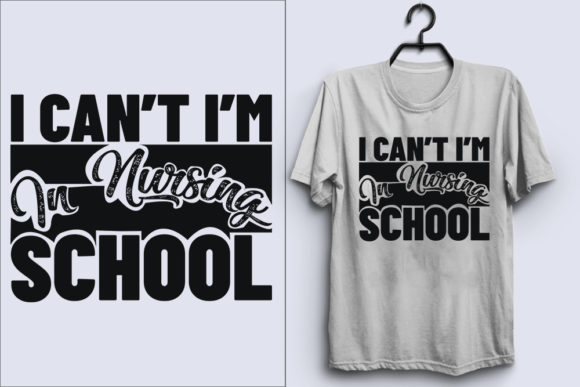 Nurse Svg Design, I Can’t I’m in Nursing