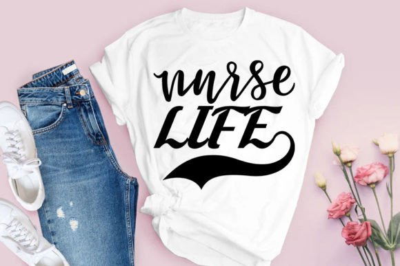 Nurse SVG Design, Nurse Life Graphics