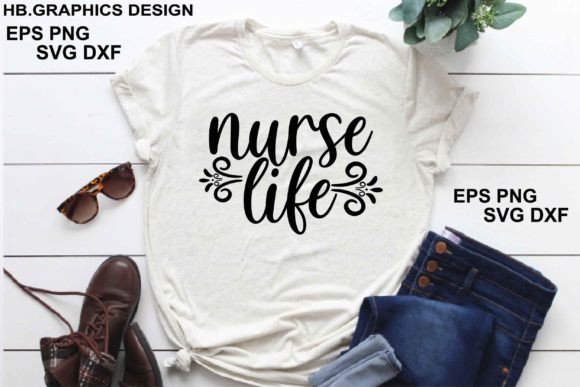 Nurse Svg Design. Nurse Life Graphics