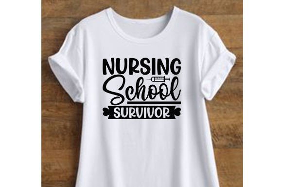 Nurse SVG Design, Nursing School Survi