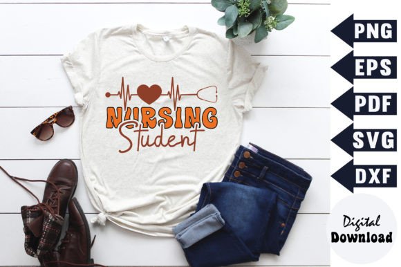 Nursing Student Svg, Nurse Svg Graphics