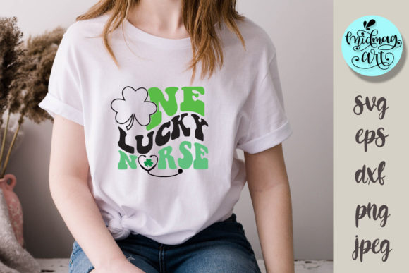 One Lucky Nurse Svg, St. Patrick’s Svg