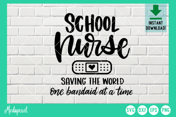 School Nurse Svg, Graphics & T-Shirt Designs